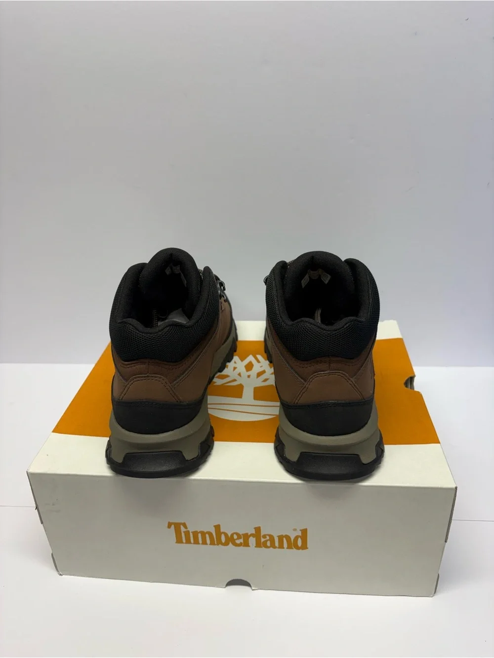 Timberland Brown and Black Trail-Ready Hiking Boots